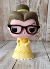2011 Funko Disney Beauty & Beast Hot Topic Hipster Glasses Nerd Belle Vinyl READ