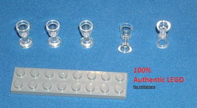 234340 3000240 6166107 Brick 2343 5x LEGO NEW Transparent Minifig Goblet