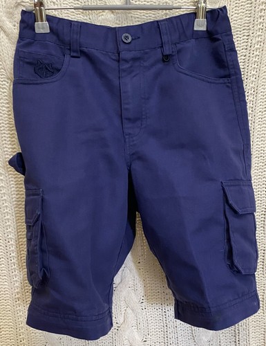 Boy Scouts Of America Shorts Youth 10 Cargo Switchback Uniform Pockets Blue Cub