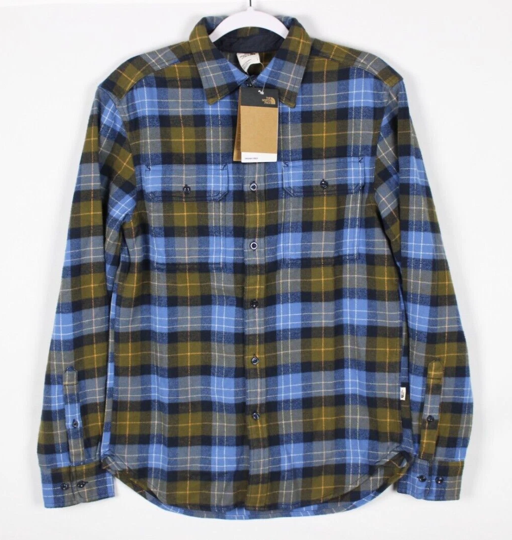 The North Face Men's Flannel Shirt Arroyo Long Sleeve Button Small Blue Green
Opens in a new window 