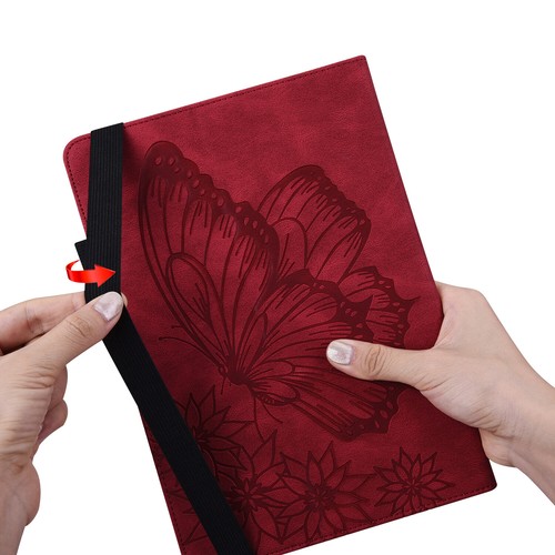 Funda con Soporte de Cuero Abatible Mariposa para Samsung Galaxy Tab A8 10.5 2021 X200 - Imagen 15 de 62