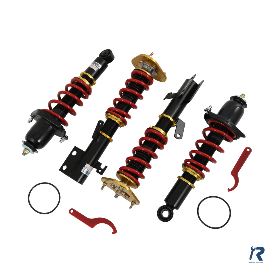 NUEVO Kits de amortiguadores de puntales de altura ajustables Coilovers aptos para Toyota 2009-2017 Foto 3 de 4