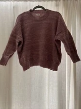 ISABEL MARANT ETOILE ALPACA WOOL SWEATER Small MEDIUM Fuzzy Warm Knit Light