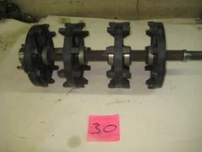 1997 Polaris Indy XCR 600 Snowmobile Front Axle / Track Drive Sprockets