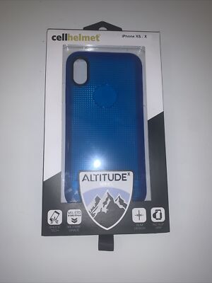 CELLHELMET ALTITUDE X SERIES APPLE IPHONE X/ XS BLUE SLIM DESIGN