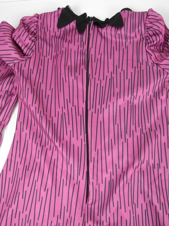 Fantasia Meninas Pesadelo Antes do Natal Choque Tamanho Pequeno - Máscara de Espuma - Vintage - Imagem 3 de 4