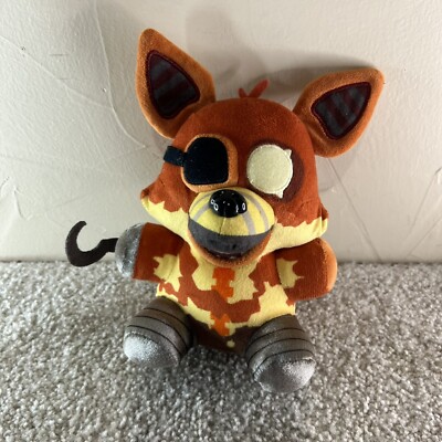 Five Nights At Freddy s Authentic Pirate Foxy Curse Of Dread Bear 8  Plush Funko