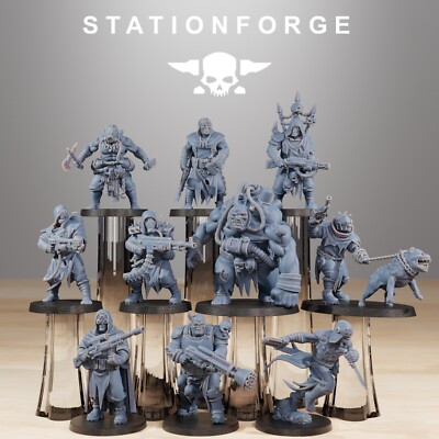 Traitor Kill Team 2, Chaos Division, Corrupted Guard Nomads Cultist Squad x10
