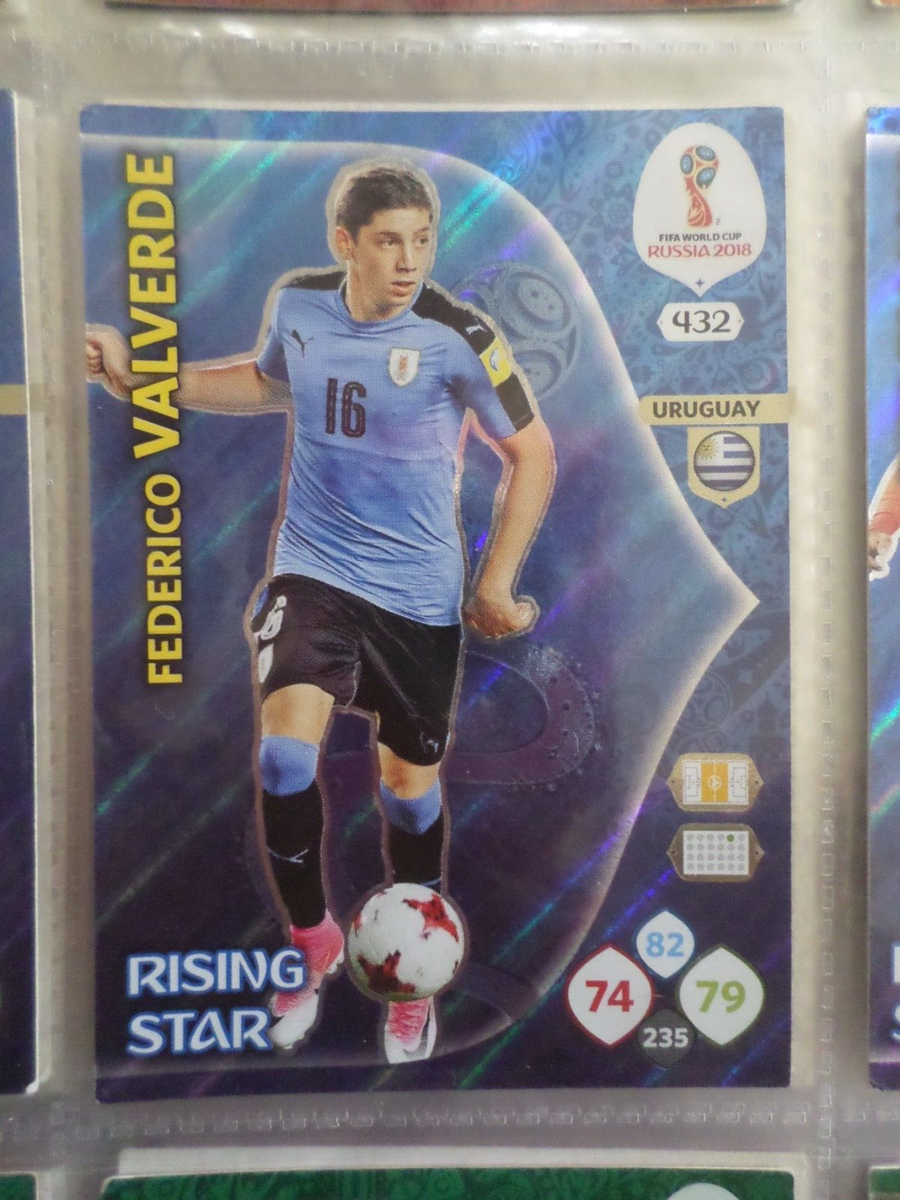 Panini Card Valverde Uruguay, Football, FIFA World Cup Russia, 432