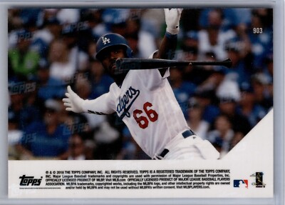 2018 Topps Now #903 Yasiel Puig Los Angeles Dodgers | eBay