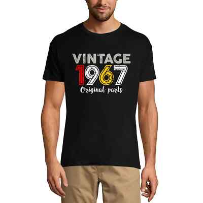 ULTRABASIC Herren T-Shirt Originalteile 1967 Original Parts 1967 T-Shirt