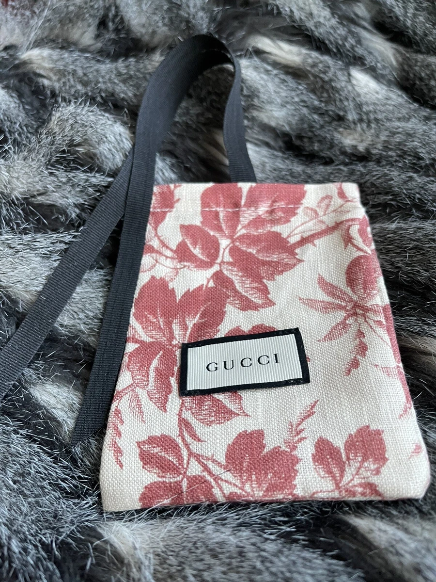 GUCCI Bloom Beauty Fabric Bag Drawstring Pouch NEW