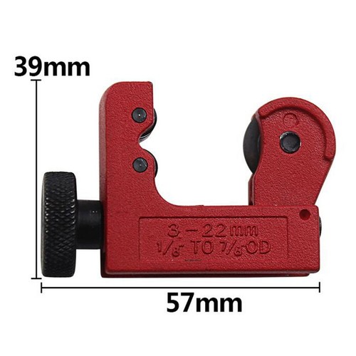 Mini Tubing Cutter Tool Copper Tubing Cutter Cutting 3-22mm Pipe Copper PVC Tube - Picture 2 of 7