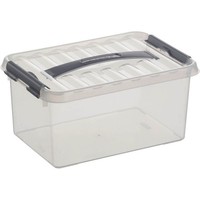 sunware Q-Line Aufbewahrungsbox 6,0 L Transparent 30,0 X 20,0 X 14,0 Cm, 1...