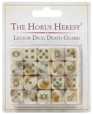 Horus Heresy Death Guard Dice Pack Space Marines 30K 40K Scatter
