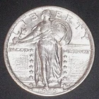 1919 Standing Liberty Quarter AU Condition