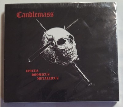 Candlemass Epicus Doomicus Metallicus CD Brazil Slipcase Poster New Doom Metal