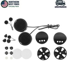 Innovative 80 Watts Piezoelectric Tweeter Pair - Sleek Design for Car Audio