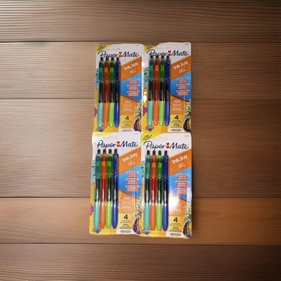 Paper Mate InkJoy Gel Pens Tropical Vacation Multicolor Total of 4 of the 4 pack