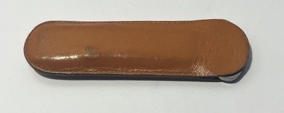Vintage German Clauss Cut Company Corkscrew & Bottle/Can Opener In Leather Case