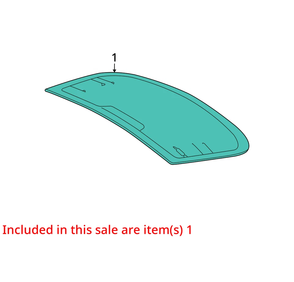 (LOCAL PICKUP ONLY) Back Glass Coupe Fits 06-07 BMW 650i 6563682 Foto 3 de 4