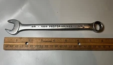 Vintage Proto 1220  5/8" X 10" 12 Pt Combination Open 12 Pt Box End Wrench (AA)