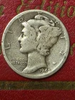"BUY IT NOW"  1942-P Mercury SILVER Dime   GOOD (G)   NICE SILVER   "BUY IT NOW"