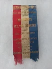 LE ROY ILLINOIS 39th INFANTRY GAR CIVIL WAR GRAND ARMY REPUBLIC REUNION RIBBON