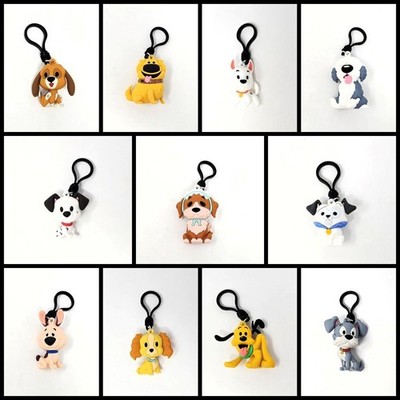 Disney Dogs Series 62 Collectible Figural 3D Bag Clip - YOU CHOOSE!!