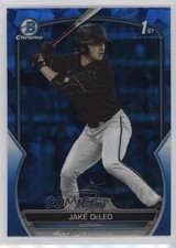 2023 Bowman Chrome Draft Sapphire Edition Jake Deleo #BDC-158 0re8