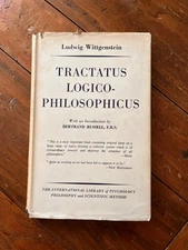 Tractatus Logico-Philosophicus, Ludwig Wittgenstein. 1958.
