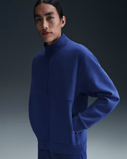 Nike Men's Dri-FIT 1/2-Zip Knit Pullover Top 24.7 ImpossiblySoft Royal Blue L