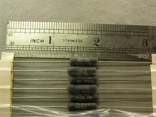 25 Dale RS-2B 365 Ohm 3W 1% Wirewound Silicone Coated Precision Power Resistors