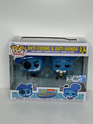 Funko Pop! Anti-Cosmo & Anti- Wanda-  25 Wondercon Exclusive (Con Sticker)