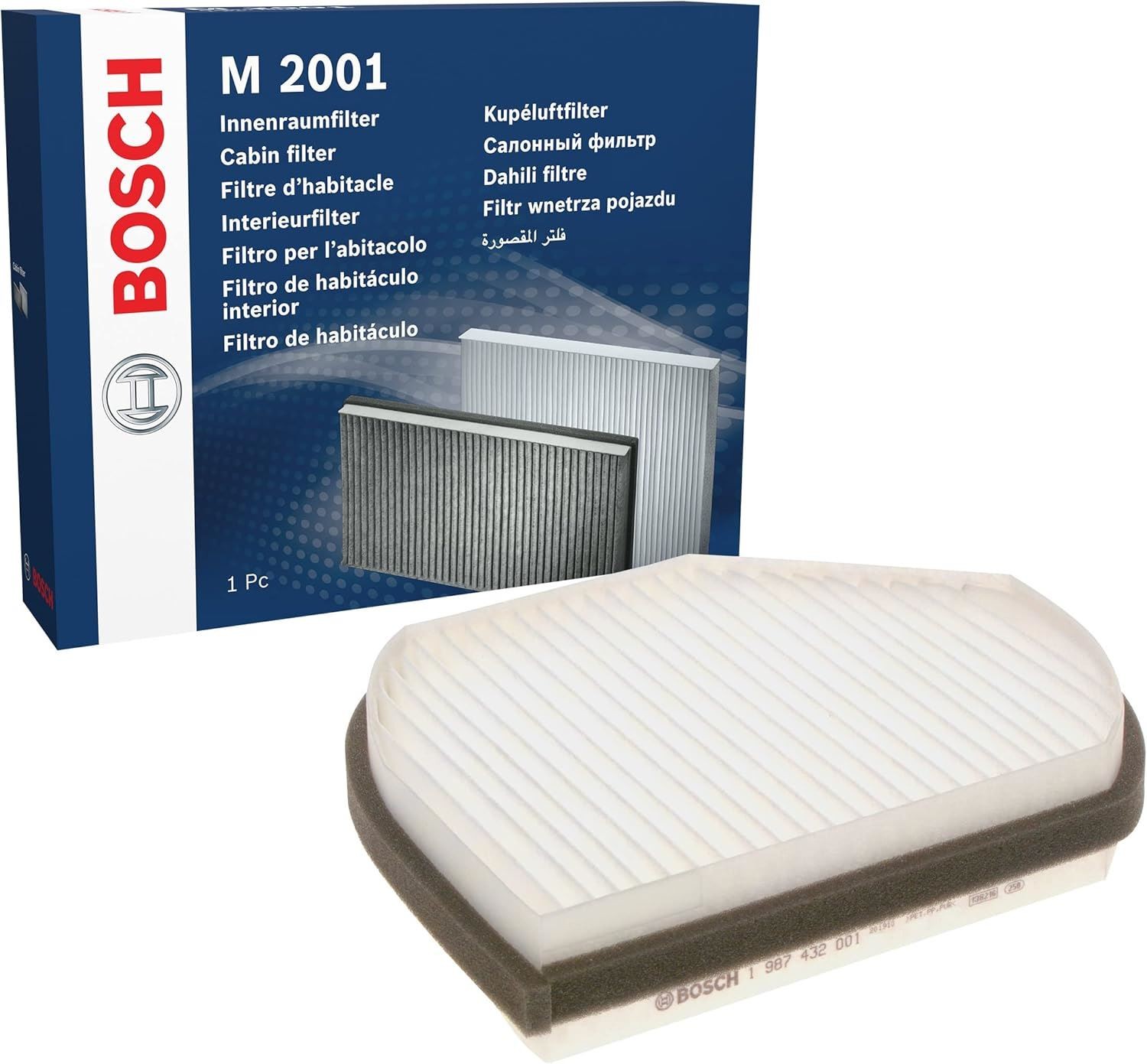 1 987 432 001 BOSCH Filter, interior air for CHRYSLER,MERCEDES-BENZ - Image 17