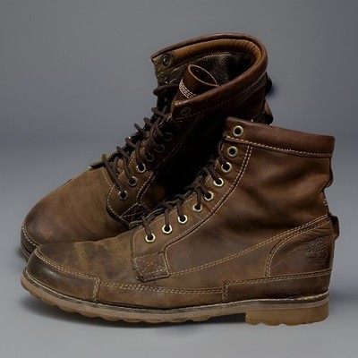 Timberland Mens Originals Earthkeepers Boots Brown Soft Leather 15551 Sz 10.5