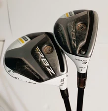TaylorMade Rocketballz RBZ Stage 2 3 15° and Tour 3 18.5° Fairway Driver Set Lot