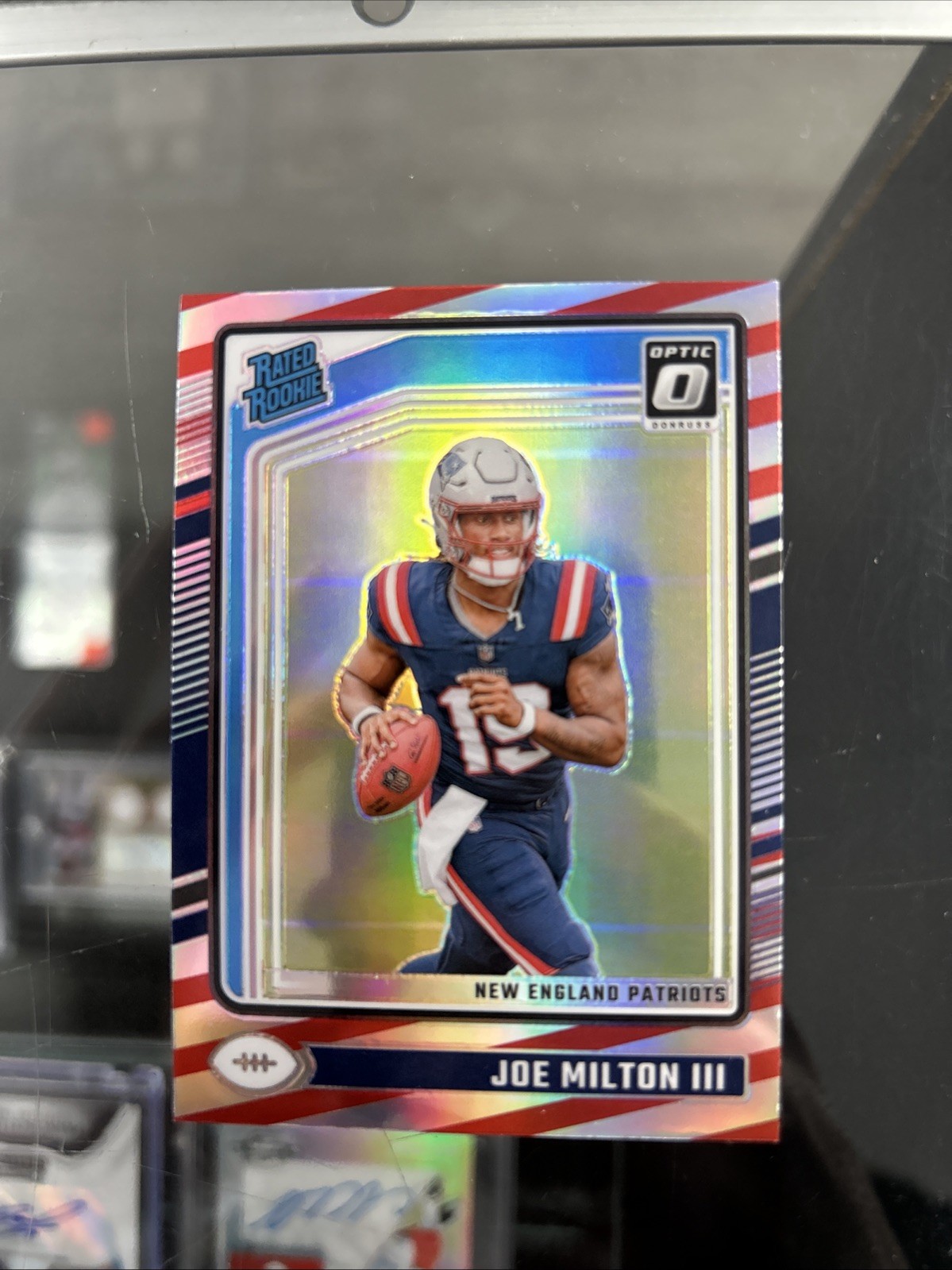 2024 Donruss Optic Football #255 Joe Milton Freedom Prizm Rookie Rc SSP Cowboys