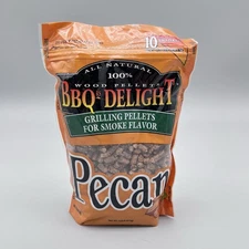 BBQr's Delight 100% All Natural Wood Grilling Pellets Smoke Flavor Pecan 1 lb