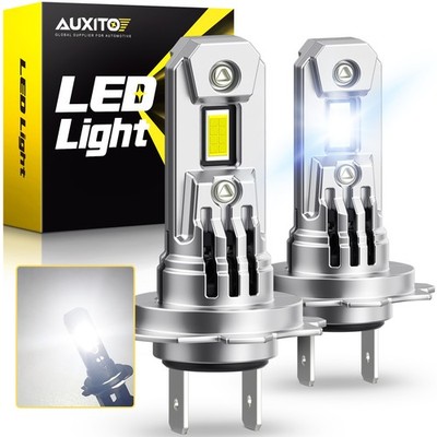 Pair H7 CSP LED Headlight Kit High/Low Bulb Beam 6500K Super White 30000LM 2PCS