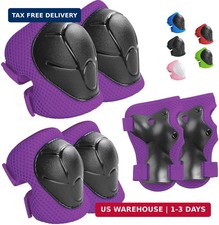 Protective Gear Set, Knee Pads for Kids 3-10 Years Old, Toddler Elbow Pads, Wris