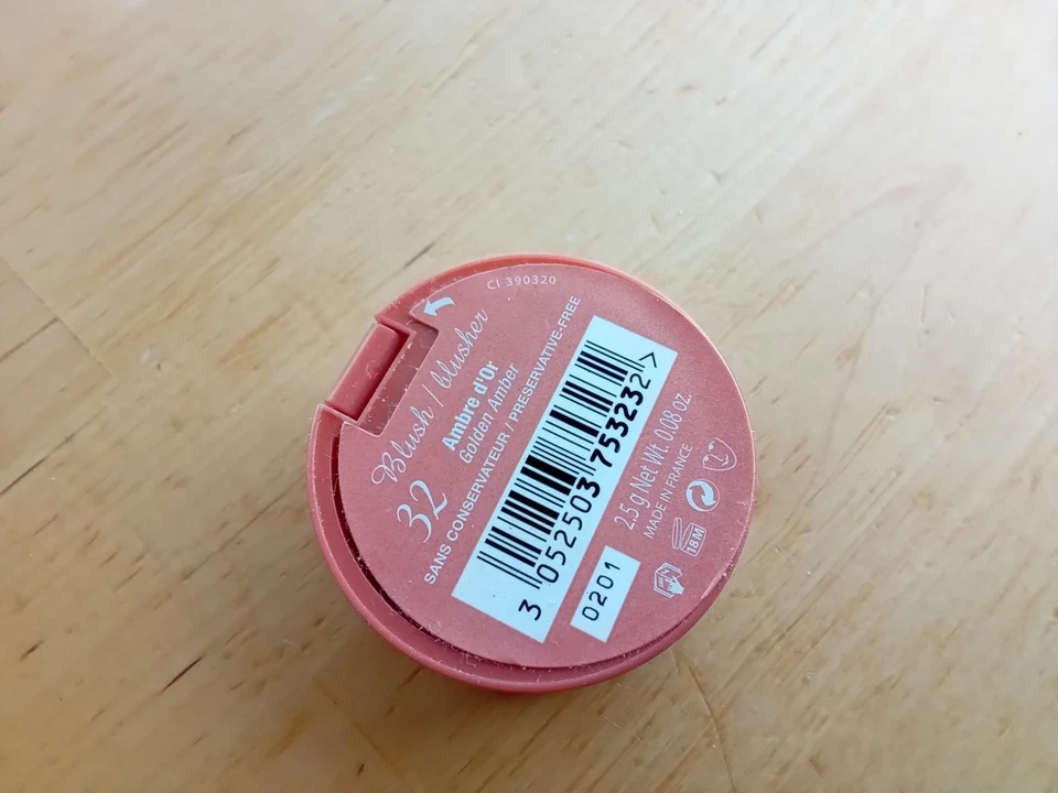 Bourjois Paris Little Round Pot Blusher 2.5g - 32 Amber Gold - Bild 2 von 3