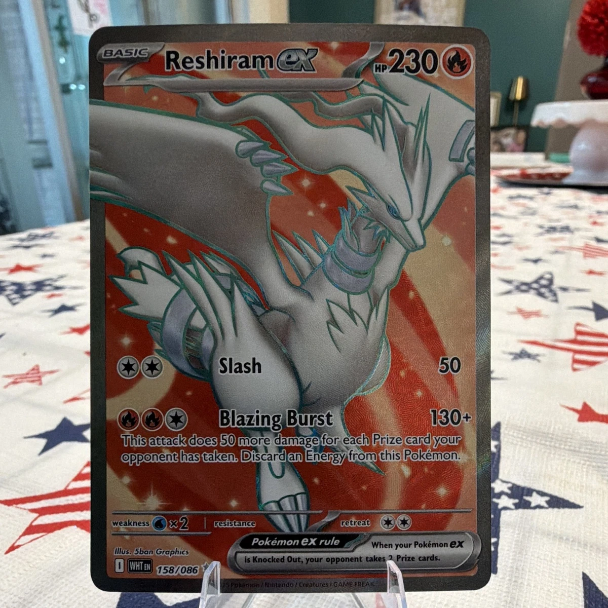 Reshiram Ex for sale | eBay