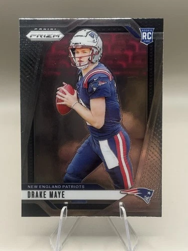 2025 Drake Maye Panini Prizm Base Rookie RC #329 New England Patriots QB