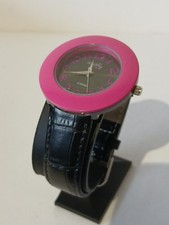 Anaii Pink AP576 wrist watch with black strap