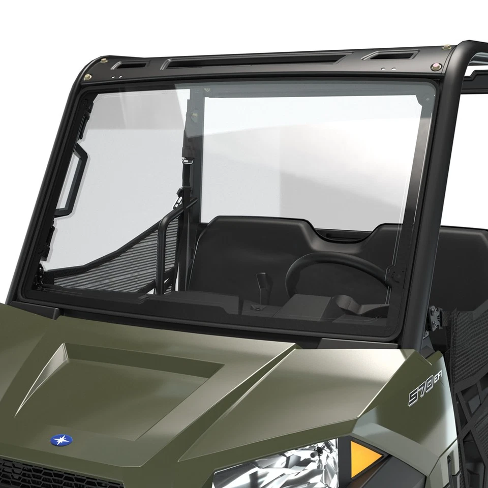 Polaris 2881783 Lock Ride Full Glass Windshield Mid Size Ranger 570 500 Crew - Imagem 2 de 2