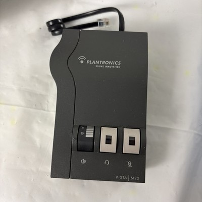 Plantronics M22 Vista Universal Amplifier + Clearline Audio for H & HW series 