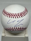 Cole Young Signed ROMLB Baseball Seattle Mariners Autograph Auto