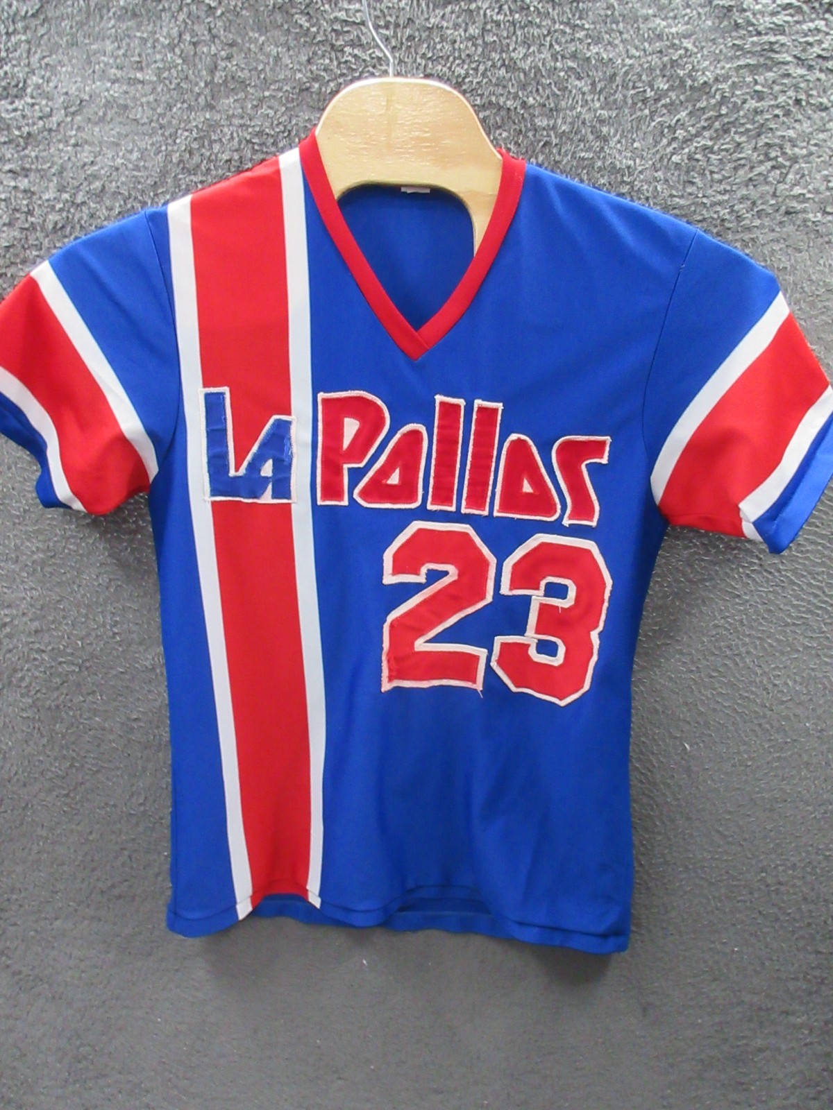 Vintage 70s/early 80s LA POLLOS Men's Large Southern Athletic Soccer Jersey USA