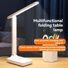 LED Desk Lamp Black USB Dimmable Touch Control Home Office Study Table Lamp